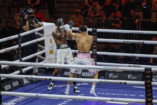 Oluwole Ciosek vs Shae Green at Ringside Series 2026 Night of Heavyweights on 15 05 26 at SAP Arena, Mannheim xamx Photo Alfio Marino Copyright:
