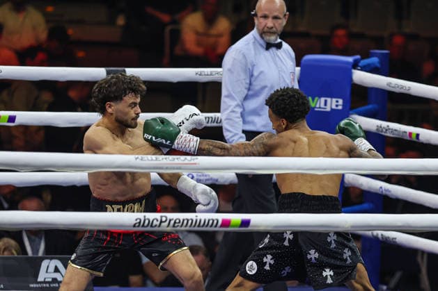 Devrim Gökduman vs Franklyn Dwomoh at Ringside Series 2026 Night of Heavyweights on 15 05 26 at SAP Arena, Mannheim xamx Photo Alfio Marino Copyright: