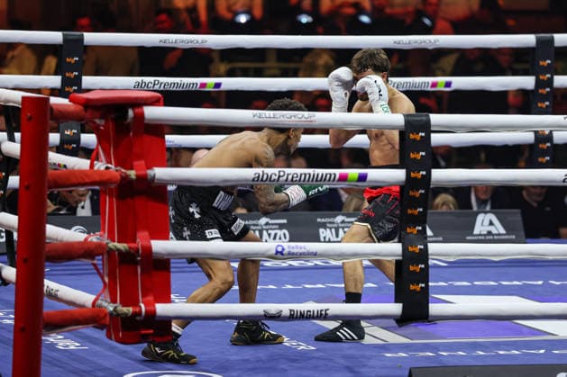 Devrim Gökduman vs Franklyn Dwomoh at Ringside Series 2026 Night of Heavyweights on 15 05 26 at SAP Arena, Mannheim xamx Photo Alfio Marino Copyright: