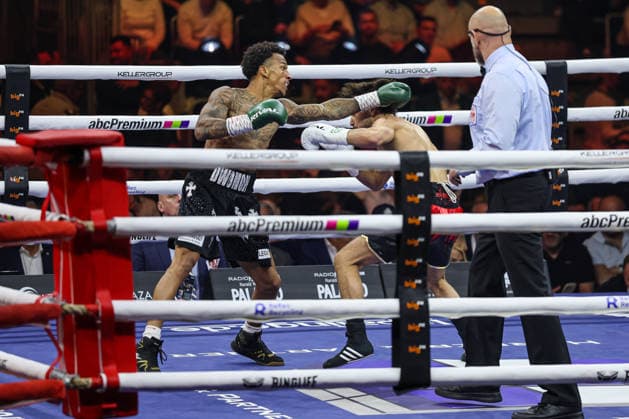 Devrim Gökduman vs Franklyn Dwomoh at Ringside Series 2026 Night of Heavyweights on 15 05 26 at SAP Arena, Mannheim xamx Photo Alfio Marino Copyright: