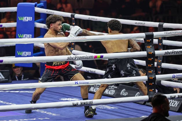 Devrim Gökduman vs Franklyn Dwomoh at Ringside Series 2026 Night of Heavyweights on 15 05 26 at SAP Arena, Mannheim xamx Photo Alfio Marino Copyright: