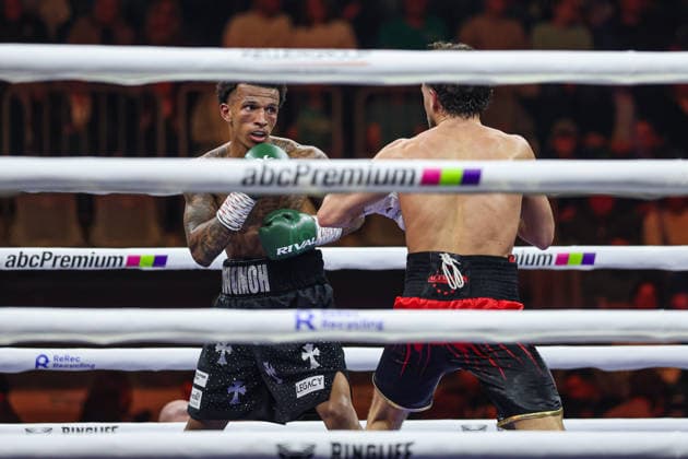 Devrim Gökduman vs Franklyn Dwomoh at Ringside Series 2026 Night of Heavyweights on 15 05 26 at SAP Arena, Mannheim xamx Photo Alfio Marino Copyright: