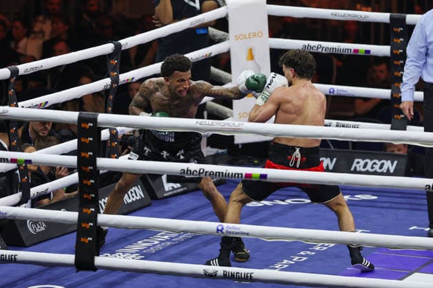 Devrim Gökduman vs Franklyn Dwomoh at Ringside Series 2026 Night of Heavyweights on 15 05 26 at SAP Arena, Mannheim xamx Photo Alfio Marino Copyright: