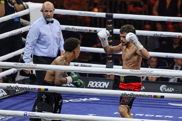 Devrim Gökduman vs Franklyn Dwomoh at Ringside Series 2026 Night of Heavyweights on 15 05 26 at SAP Arena, Mannheim xamx Photo Alfio Marino Copyright: