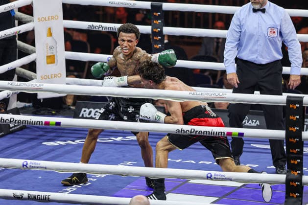 Devrim Gökduman vs Franklyn Dwomoh at Ringside Series 2026 Night of Heavyweights on 15 05 26 at SAP Arena, Mannheim xamx Photo Alfio Marino Copyright: