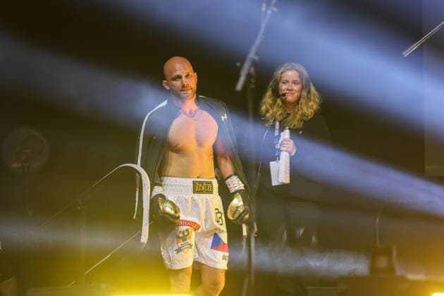 Patrick Fiala entering Edmon RInglife Avagyan vs Patrick Fiala at Ringside Series 2026 Night of Heavyweights on 15 05 26 at SAP Arena, Mannheim xamx Photo Alfio Marino Copyright: