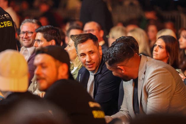 Felix Sturm in the audience Alexander Okafor vs Elija Ülküseven at the Ringside Series 2026 Night of Heavyweights on 15 05 26 at SAP Arena, Mannheim xamx Photo Alfio Marino Copyright: