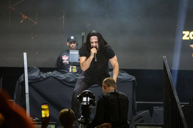 Bülent Ceylan with his rock show Diktatürk at the Ringside Series 2026 Night of Heavyweights on 15 05 26 in SAP Arena, Mannheim xamx Photo Alfio Marino Copyright: