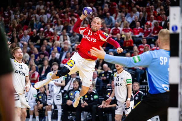 Denmark v Germany, International handball friendly, Copenhagen, Denmark Copenhagen, Denmark. 15th, May 2026. Simon Pytlick (43) of Denmark seen during a test match between Denmark and Germany at Royal Arena in Copenhagen. Denmark, Copenhagen  Copyright: xGonzalesxPhoto TobiasxJorgensenx