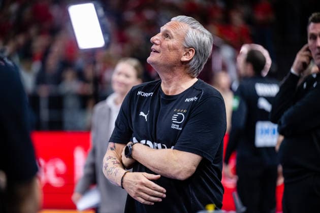 Denmark v Germany, International handball friendly, Copenhagen, Denmark Copenhagen, Denmark. 15th, May 2026. Head coach Nikolaj Jacobsen of Denmark seen after a test match between Denmark and Germany at Royal Arena in Copenhagen. Denmark, Copenhagen  Copyright: xGonzalesxPhoto TobiasxJorgensenx
