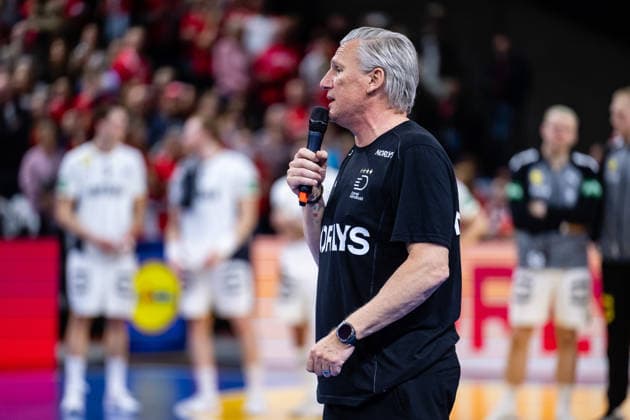 Denmark v Germany, International handball friendly, Copenhagen, Denmark Copenhagen, Denmark. 15th, May 2026. Head coach Nikolaj Jacobsen of Denmark seen after a test match between Denmark and Germany at Royal Arena in Copenhagen. Denmark, Copenhagen  Copyright: xGonzalesxPhoto TobiasxJorgensenx