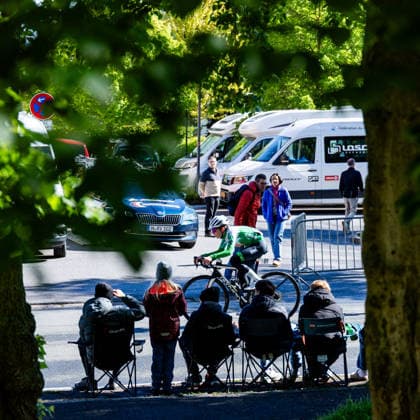 15 05 2026, GER, road bike, men women juniors, season 2025, 26 TMP Jugentour Kleine Friedensfahrt, 1 stage circuit race Residenzstadt Gotha Matvey POLULACH LV Brandenburg On 3 competition days from 15 05 17 05 2026, almost 350 athletes from 7 countries competed in the categories Everyman, Beginner, U15m, U17w and U17m at the start of the 25th edition of the TMP Jugentour Kleine Friedensfahrt 2025 In addition to the individual time trial, 3 further stages had to be completed in the Gotha district, organized by RSC Waltershausen Gotha e V Stage 1 was a circuit in Gotha, with the U15m having to complete 16.8km, the U17w 25.2km and the U17m 31.5km 99867 Gotha Schloss Friedenstein Historisc Thüringen Germany