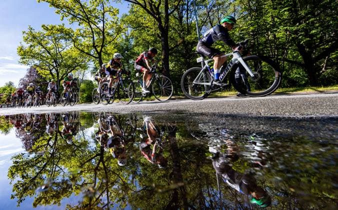 15 05 2026, GER, Road bike, Men Women Juniors, Season 2025, 26 TMP Jugentour Kleine Friedensfahrt, 1 stage circuit race Residenzstadt Gotha Piet HOMANN Stevens Youngster Team On 3 competition days from 15 05 17 05 2026, almost 350 athletes from 7 countries took part in the categories Everyman, Beginner, U15m, U17w and U17m at the 25th edition of the TMP Jugentour Kleine Friedensfahrt 2025 In addition to the individual time trial, there are 3 further stages to be completed in the Gotha district, organized by RSC Waltershausen Gotha e V Stage 1 was a circuit in Gotha, with the U15m having to complete 16.8km, the U17w 25.2km and the U17m 31.5km 99867 Gotha Schloss Friedenstein Historisc Thüringen Germany