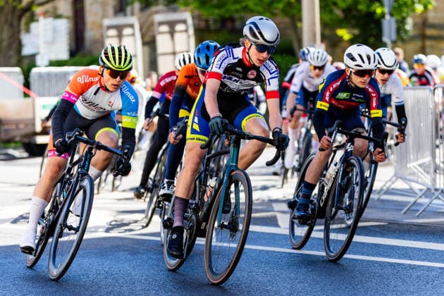 15 05 2026, GER, road bike, men women juniors, season 2025, 26 TMP Jugentour Kleine Friedensfahrt, 1 stage circuit race Residenzstadt Gotha On 3 competition days from 15 05 17 05 2026, almost 350 athletes from 7 countries competed in the categories Everyman, Beginner, U15m, U17w and U17m at the start of the 25th edition of the TMP Jugentour Kleine Friedensfahrt 2025 In addition to the individual time trial, there are 3 further stages to be completed in the Gotha district, organized by RSC Waltershausen Gotha e V Stage 1 was a circuit in Gotha, with the U15m having to complete 16.8km, the U17w 25.2km and the U17m 31.5km 99867 Gotha Schloss Friedenstein Historisc Thüringen Germany