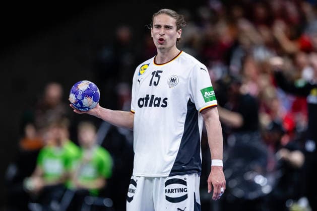 Denmark v Germany, International handball friendly, Copenhagen, Denmark Copenhagen, Denmark. 15th, May 2026. Juri Knorr (15) of Germany seen during a test match between Denmark and Germany at Royal Arena in Copenhagen. Denmark, Copenhagen  Copyright: xGonzalesxPhoto TobiasxJorgensenx
