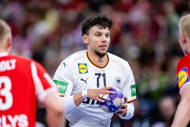 Denmark v Germany, International handball friendly, Copenhagen, Denmark Copenhagen, Denmark. 15th, May 2026. Marko Grgic (71) of Germany seen during a test match between Denmark and Germany at Royal Arena in Copenhagen. Denmark, Copenhagen  Copyright: xGonzalesxPhoto TobiasxJorgensenx