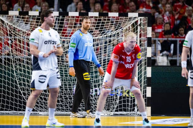 Denmark v Germany, International handball friendly, Copenhagen, Denmark Copenhagen, Denmark. 15th, May 2026. Andreas Wolff (33) of Germany seen during a test match between Denmark and Germany at Royal Arena in Copenhagen. Denmark, Copenhagen  Copyright: xGonzalesxPhoto TobiasxJorgensenx