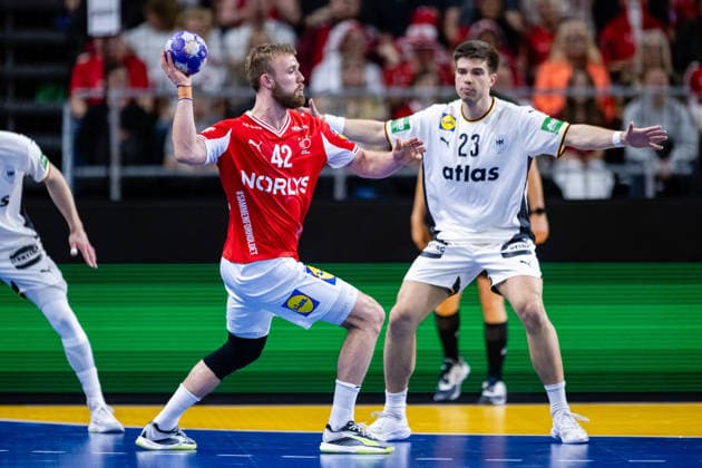 Denmark v Germany, International handball friendly, Copenhagen, Denmark Copenhagen, Denmark. 15th, May 2026. Thomas Arnoldsen (42) of Denmark seen during a test match between Denmark and Germany at Royal Arena in Copenhagen. Denmark, Copenhagen  Copyright: xGonzalesxPhoto TobiasxJorgensenx
