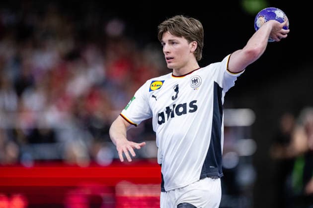 Denmark v Germany, International handball friendly, Copenhagen, Denmark Copenhagen, Denmark. 15th, May 2026. Nils Lichtlein (3) of Germany seen during a test match between Denmark and Germany at Royal Arena in Copenhagen. Denmark, Copenhagen  Copyright: xGonzalesxPhoto TobiasxJorgensenx