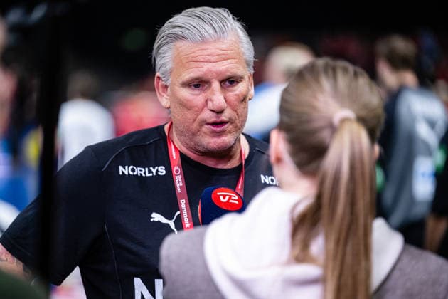 Denmark v Germany, International handball friendly, Copenhagen, Denmark Copenhagen, Denmark. 15th, May 2026. Head coach Nikolaj Jacobsen of Denmark at the break of the test match between Denmark and Germany at Royal Arena in Copenhagen. Denmark, Copenhagen  Copyright: xGonzalesxPhoto TobiasxJorgensenx