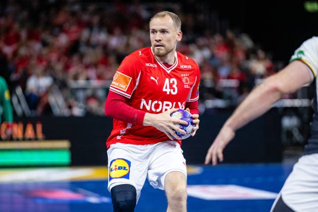 Denmark v Germany, International handball friendly, Copenhagen, Denmark Copenhagen, Denmark. 15th, May 2026. Simon Pytlick (43) of Denmark seen during a test match between Denmark and Germany at Royal Arena in Copenhagen. Denmark, Copenhagen  Copyright: xGonzalesxPhoto TobiasxJorgensenx