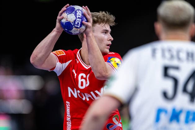 Denmark v Germany, International handball friendly, Copenhagen, Denmark Copenhagen, Denmark. 15th, May 2026. Victor Norlyk (68) of Denmark seen during a test match between Denmark and Germany at Royal Arena in Copenhagen. Denmark, Copenhagen  Copyright: xGonzalesxPhoto TobiasxJorgensenx