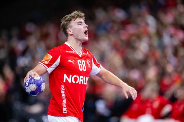 Denmark v Germany, International handball friendly, Copenhagen, Denmark Copenhagen, Denmark. 15th, May 2026. Victor Norlyk (68) of Denmark seen during a test match between Denmark and Germany at Royal Arena in Copenhagen. Denmark, Copenhagen  Copyright: xGonzalesxPhoto TobiasxJorgensenx
