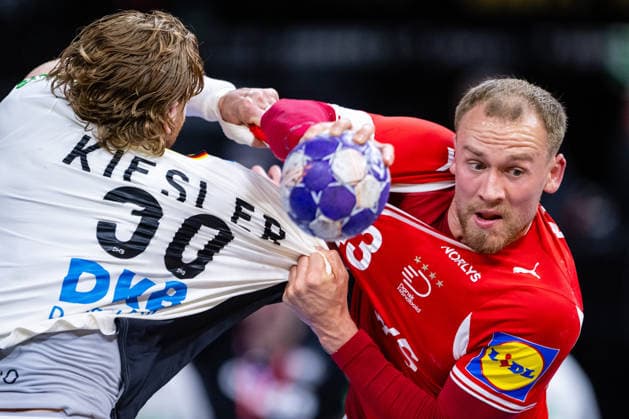 Denmark v Germany, International handball friendly, Copenhagen, Denmark Copenhagen, Denmark. 15th, May 2026. Simon Pytlick (43) of Denmark seen during a test match between Denmark and Germany at Royal Arena in Copenhagen. Denmark, Copenhagen  Copyright: xGonzalesxPhoto TobiasxJorgensenx