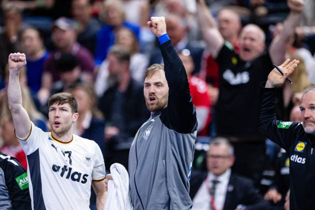 Denmark v Germany, International handball friendly, Copenhagen, Denmark Copenhagen, Denmark. 15th, May 2026. Andreas Wolff of Germany seen during a test match between Denmark and Germany at Royal Arena in Copenhagen. Denmark, Copenhagen  Copyright: xGonzalesxPhoto TobiasxJorgensenx