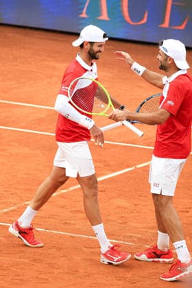 TENNIS - Internazionali di Tennis - Internazionali BNL d Italia Photo by IPA ABACAPRESS.COM84732554 - tomorrow they ll play semifinals in the double tournament in Rome during Internazionali BNL d Italia, International Tennis match in Rome, Italy, May 15 2026 Rome Italy  Copyright: xIPAxSport ABACAx