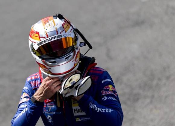 NÜRBURG - Daniel Juncadella (ESP) of Team Verstappen Racing after qualifying for the Nürburgring 24 Hours. Max Verstappen is competing in the endurance race together with his teammates Dani Juncadella, Jules Gounon, and Lucas Auer. SANDER KONING ANP xVIxANPxSportx xxANPxIVx 558402181 originalFilename: 558402181.jpg