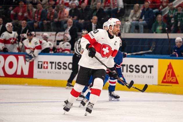 ZURICH, ZURICH - MAY 15: Roman Josi of Switzerland during the 2026 IIHF World Championship, WM, Weltmeisterschaft Group A match between Switzerland and USA at Swiss Life Arena on May 15, 2026 in Zurich, Zurich, Switzerland. Copyright: xLivioxBaeriswylx xSPPx Sportspressphoto_SPR147425