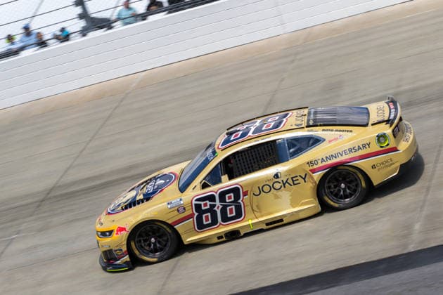 DOVER, DE - MAY 15: Connor Zilisch ( 88 Trackhouse Racing Jockey 150th Anniversary Chevrolet) on track during practice for Sunday™s NASCAR, Motorsport, USA Cup Series All-Star Race on May 15, 2026, at Dover Motor Speedway in Dover, DE. (Photo by David Hahn Icon Sportswire) AUTO: MAY 15 NASCAR Cup Series All-Star Race EDITORIAL USE ONLY Icon260515005