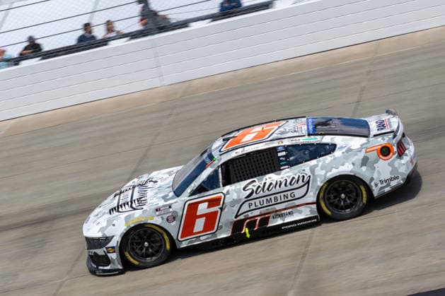 DOVER, DE - MAY 15: Brad Keselowski ( 6 RFK Racing Solomon Plumbing Ford) on track during practice for Sunday™s NASCAR, Motorsport, USA Cup Series All-Star Race on May 15, 2026, at Dover Motor Speedway in Dover, DE. (Photo by David Hahn Icon Sportswire) AUTO: MAY 15 NASCAR Cup Series All-Star Race EDITORIAL USE ONLY Icon260515006