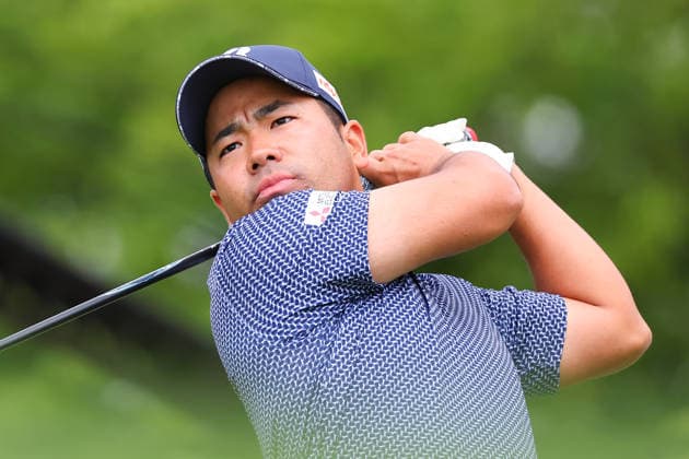 NEWTON SQUARE, PA - MAY 15: Kazuki Higa of Japan tees off at the first tee during Round 2 of the 2026 PGA, Golf Herren Championship on May 15, 2026 at Aronimink Golf Club in Newtown Square, Pennsylvania. (Photo by Rich Graessle Icon Sportswire) GOLF: MAY 15 PGA PGA Championship EDITORIAL USE ONLY Icon260515256112