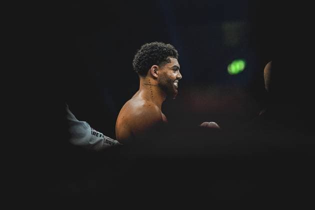 Close-up of Emanuel Odiase 903 VIP in the ring at the Ringside Zone - Night of the Heavyweights in the SAP Arena Ringside, 15 05 2026, Mannheim, SAP Arena Copyright: xspeedshotx