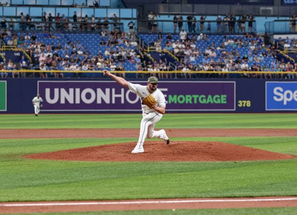 May 15, 2026, U.S.: Tampa Bay Rays pitcher JESSE SCHOLTENS (65) on the mound in relief against the Miami Marlins. The Tampa Bay Rays hosted the Miami Marlins at Tropicana Field in St. Petersburg, FL. U.S. - ZUMAm299 20260515_znp_m299_021 Copyright: xTaylorxMcFeex