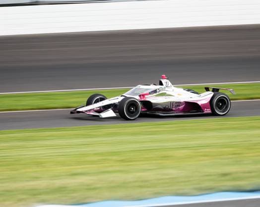 May 15, 2026, Speedway, Indiana, USA: KATHERINE LEGGE, driver of the No. 11 Chevrolet for HMD Motorsports with A.J. Foyt Racing, drives onto the track during Fast Friday of the 110th Indianapolis 500 at Indianapolis Motor Speedway. Speedway USA - ZUMAw173 20260515_zsp_w173_001 Copyright: xLukexWelshx