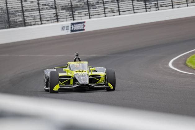 May 15, 2026, Speedway, Indiana, USA: WILL POWER, driver of the No. 26 Honda for Andretti Global, drives out of Turn 1 during Fast Friday of the 110th Indianapolis 500 at Indianapolis Motor Speedway. Speedway USA - ZUMAw173 20260515_zsp_w173_010 Copyright: xLukexWelshx