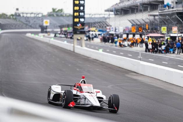 May 15, 2026, Speedway, Indiana, USA: JACOB ABEL, driver of the No. 51 Chevrolet for Abel Motorsports, drives into Turn 1 during Fast Friday of the 110th Indianapolis 500 at Indianapolis Motor Speedway. Speedway USA - ZUMAw173 20260515_zsp_w173_038 Copyright: xLukexWelshx
