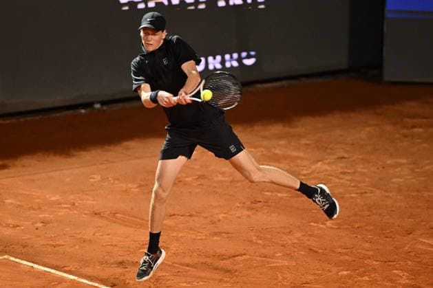Internazionali BNL D Italia 2026 - Day Eleven Jannik Sinner of Italy competes against Daniil Medvedev during the Internazionali BNL d Italia Day Eleven at Foro Italico on May 15, 2026, in Rome, Italy. Rome Italy Italy  Copyright: xDomenicoxCippitellix originalFilename:cippitelli-itainter260515_npHsi.jpg