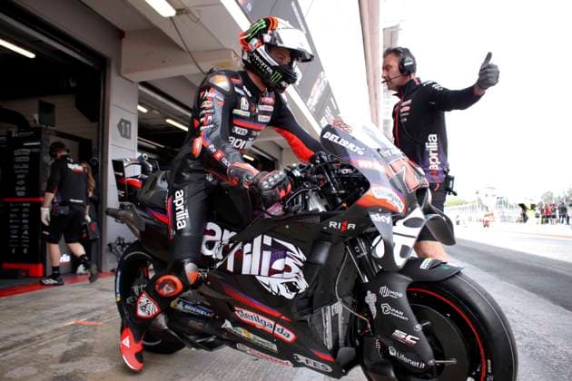 May 15, 2026, Sabadell, Barcelona, Spain: Montmelo Spain May 15, 2026 Marco Bezzecchi (72 IT Aprilia Racing) during race at the MotoGP Catalonia Grand Prix 2025 in Montmelo Spain on 15 September 2026 Sabadell Spain - ZUMAu50_ 20260515_zsp_u50_001 Copyright: xXavixUrgelesx