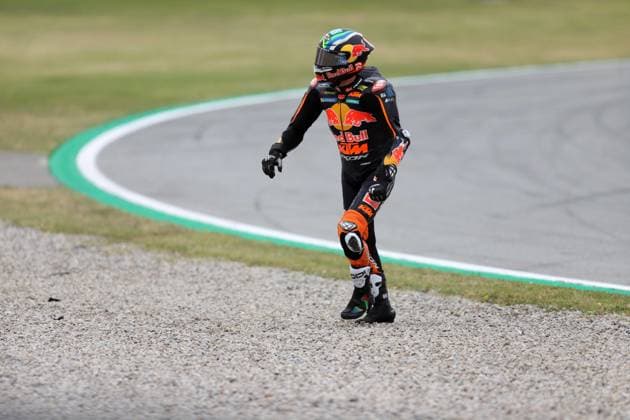 May 15, 2026, Sabadell, Barcelona, Spain: Montmelo Spain May 15, 2026 Brad Binder (33 ZAF KTM) looks during race at the MotoGP Catalonia Grand Prix 2025 in Montmelo Spain on 15 September 2026 MotoGP 2026: Catalonia Grand Prix  - ZUMAu50_ 20260515_zsp_u50_018 Copyright: xXavixUrgelesx