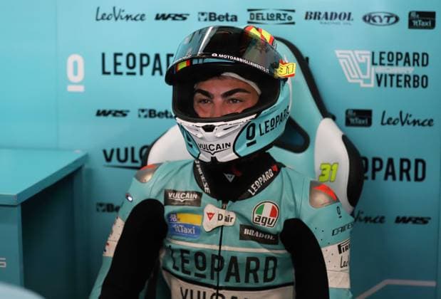 May 15, 2026, Sabadell, Barcelona, Spain: Montmelo Spain May 15, 2026 Adrian Fernandez (31 ESP Leopard Racing Moto3) during race at the MotoGP Catalonia Grand Prix 2025 in Montmelo Spain on 15 September 2026 Sabadell Spain - ZUMAu50_ 20260515_zsp_u50_035 Copyright: xXavixUrgelesx