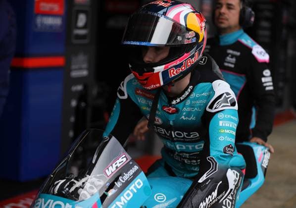 May 15, 2026, Sabadell, Barcelona, Spain: Montmelo Spain May 15, 2026 Maximo Quiles (28 ESP Aspar Team Moto3) during race at the MotoGP Catalonia Grand Prix 2025 in Montmelo Spain on 15 September 2026 Sabadell Spain - ZUMAu50_ 20260515_zsp_u50_040 Copyright: xXavixUrgelesx