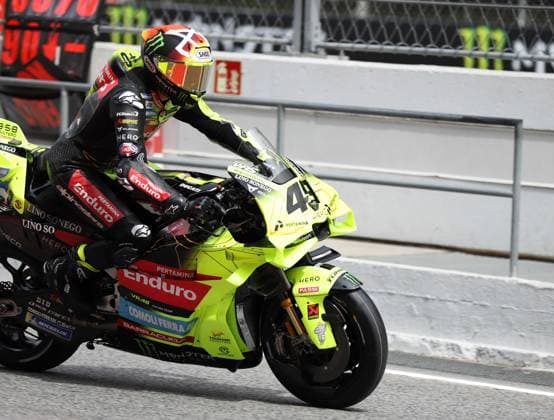 May 15, 2026, Sabadell, Barcelona, Spain: Montmelo Spain May 15, 2026 Fabio Di Giannantonio (49 IT VR46 Racing Team) during race at the MotoGP Catalonia Grand Prix 2025 in Montmelo Spain on 15 September 2026 MotoGP 2026: Catalonia Grand Prix  - ZUMAu50_ 20260515_zsp_u50_055 Copyright: xXavixUrgelesx