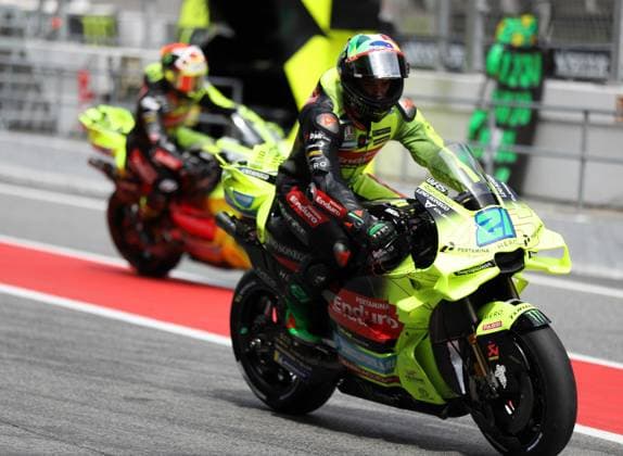 May 15, 2026, Sabadell, Barcelona, Spain: Montmelo Spain May 15, 2026 Franco Morbidelli (21 IT VR46 Racing Team) during race at the MotoGP Catalonia Grand Prix 2025 in Montmelo Spain on 15 September 2026 MotoGP 2026: Catalonia Grand Prix  - ZUMAu50_ 20260515_zsp_u50_074 Copyright: xXavixUrgelesx
