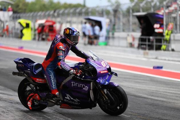 May 15, 2026, Sabadell, Barcelona, Spain: Montmelo Spain May 15, 2026 Toprak Razgatlioglu ( 07 TUR Prima Pramac Yamaha) during race at the MotoGP Catalonia Grand Prix 2025 in Montmelo Spain on 15 September 2026 MotoGP 2026: Catalonia Grand Prix  - ZUMAu50_ 20260515_zsp_u50_075 Copyright: xXavixUrgelesx