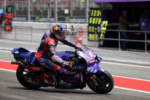May 15, 2026, Sabadell, Barcelona, Spain: Montmelo Spain May 15, 2026 Toprak Razgatlioglu ( 07 TUR Prima Pramac Yamaha) during race at the MotoGP Catalonia Grand Prix 2025 in Montmelo Spain on 15 September 2026 MotoGP 2026: Catalonia Grand Prix  - ZUMAu50_ 20260515_zsp_u50_081 Copyright: xXavixUrgelesx
