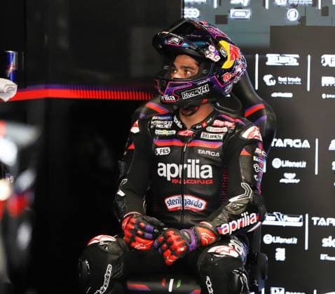 May 15, 2026, Sabadell, Barcelona, Spain: Montmelo Spain May 15, 2026 Jorge Martin (1 ESP Aprilia Racing) looks during race at the MotoGP Catalonia Grand Prix 2025 in Montmelo Spain on 15 September 2026 MotoGP 2026: Catalonia Grand Prix  - ZUMAu50_ 20260515_zsp_u50_085 Copyright: xXavixUrgelesx